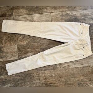 The Limited White Straight-Leg Jeans